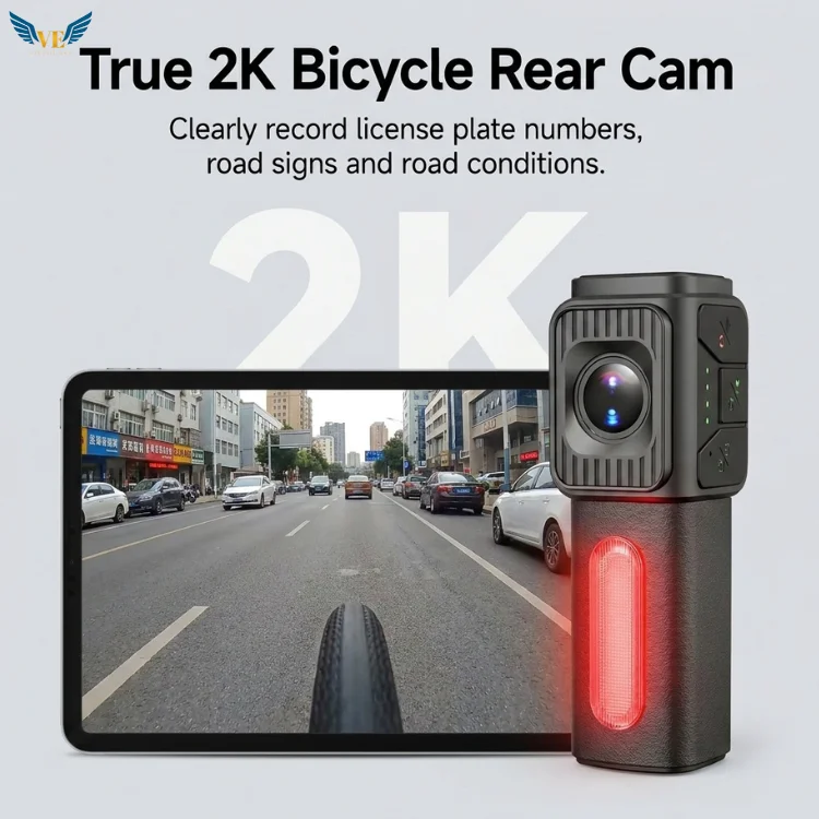 VIEVGUARB D2 Dash Cam Waterproof App Control Wide Angle IP67