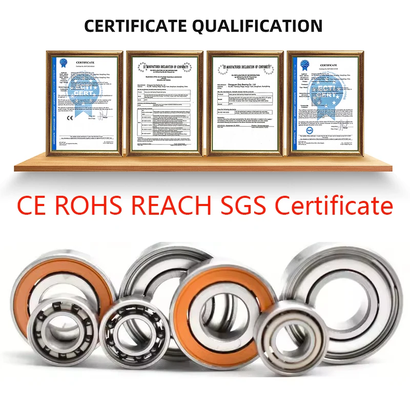 High Speed 608 Ceramic Beads White or Black ZrO2 or Si3N4