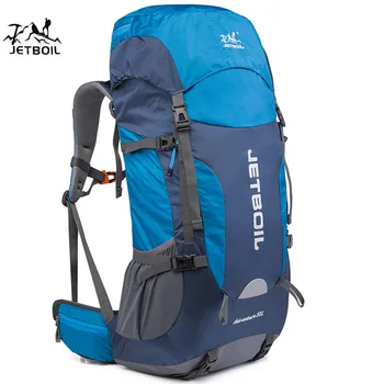 2024 New 55L outdoor hiking bag waterproof large capacity leisure travel backpack camping riding backpack