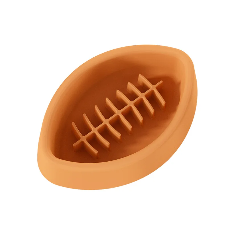 New Eco-Friendly Solid Silicone Rounded Dog Lick Mat Pet Feeding Anti-Choke Slow Feeder Non-Slip Suction Multi-Use Bowl