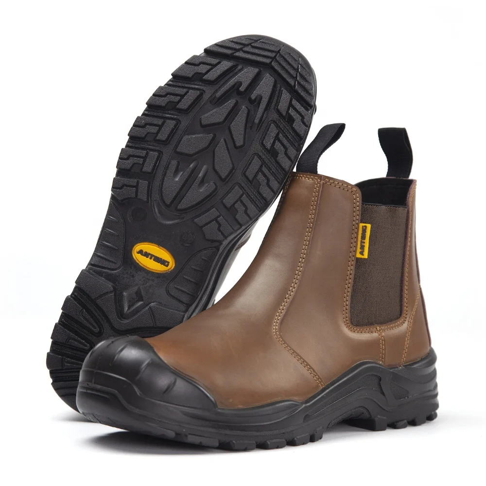 Factory hotsell Men Work Anti Static Steel Toe Waterproof Safety Shoes Men