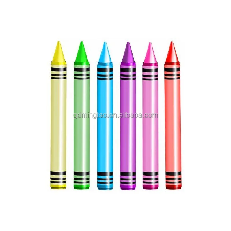 High Quality Non Toxic Safety Wax Crayon For Children Painting Drawing