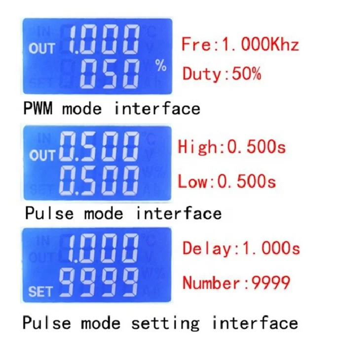2 Stück ZK-PP1K PWM-Modul – Frequenz- & Tastverhältnis-Generator Für Rechteck-/Rechteckwellen, Schrittmotor-Steuerung (Pulsmodul)