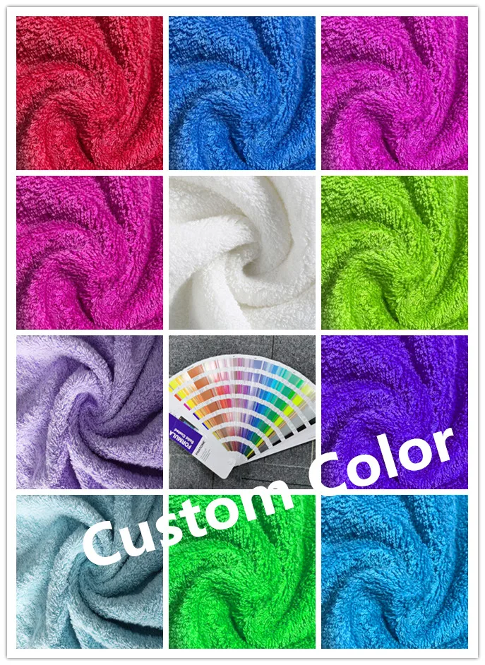 multi color cotton poncho toewl custom surf hooded poncho towel with pocket