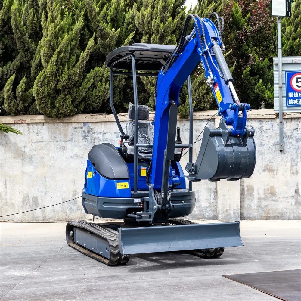 2 Thon 2.5 Ton Spadóga Fíocha Praghas Saor Lár Reabhlóideach Micro Digger CE Teastaim