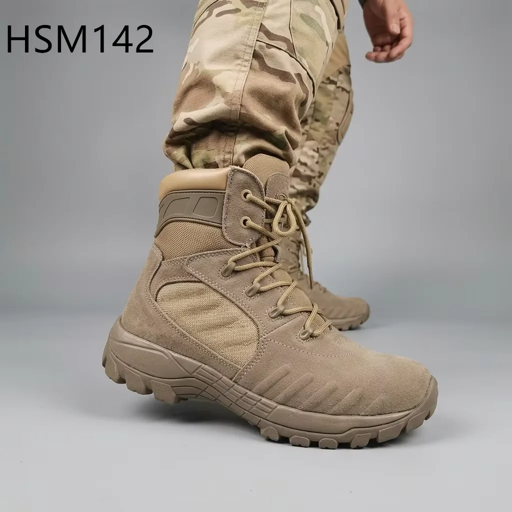 LXG,arid Deserts Springy Feel PU+rubber Outsole 6''combat Boots Nasty Conditions Good Support Fighting Boots for Sale HSM142