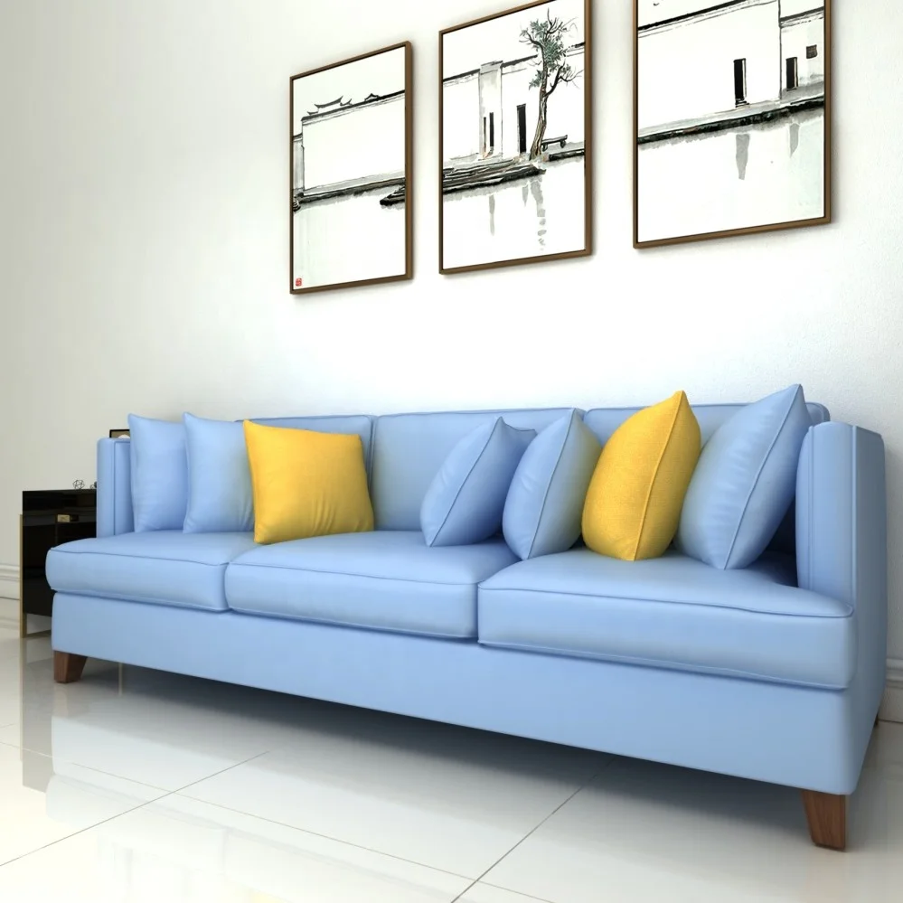 Bright Color Living Room Sofa Sets Designs Fabric Sofa Buy Modern Europe Fabric Simple Style 3 Seat Sofa