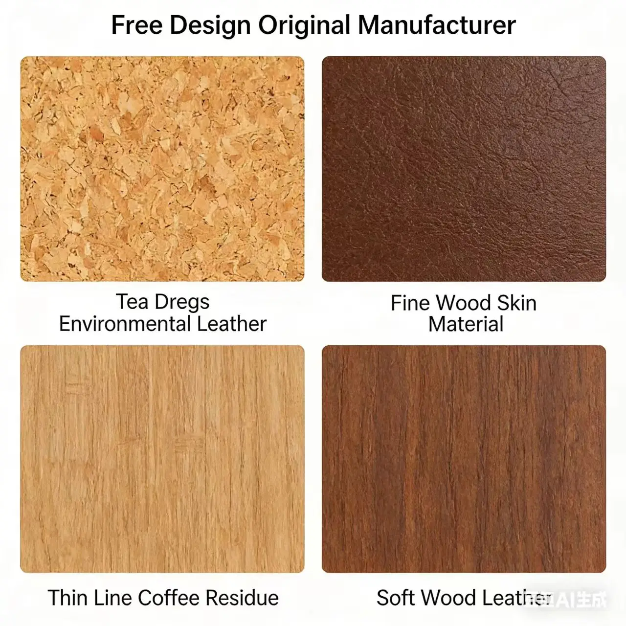 A6 custom travel notebook with eco-friendly cork binding; can print logo on eco-friendly material. preview 2