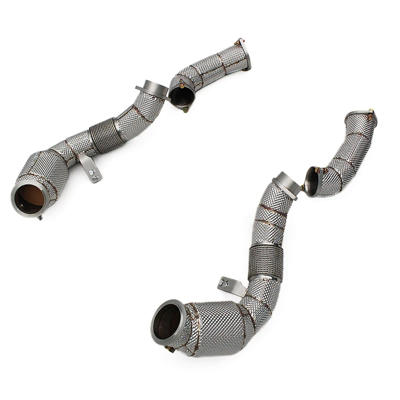 Tuning Exhaust Pipe For BMW M5 / M6 F90 Lci 4.4TT 2018-2024 Racing Sport Header With 100 / 200 /