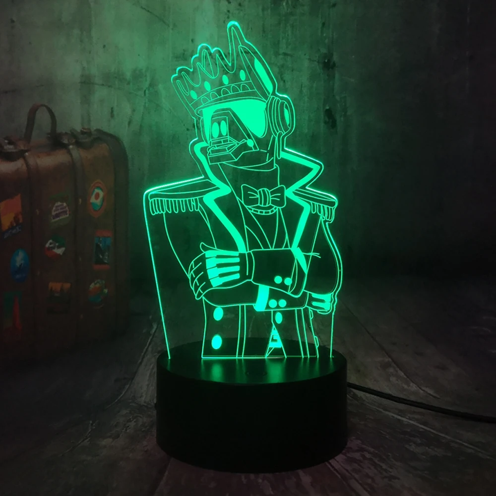 Best Birthday Gift for Game Lovers Home Bedroom Decor Desk Lamp Battle Royale Game TPS PUBGLED RGB 7 Color 3D LED Night Light