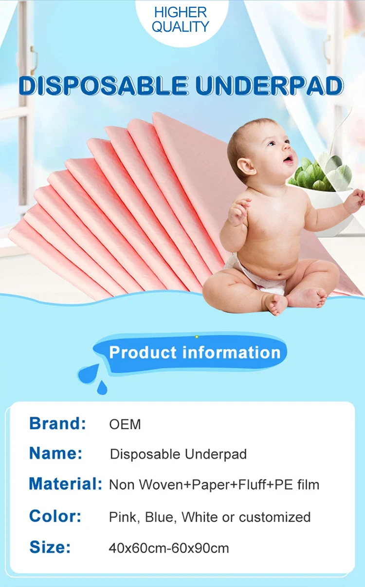 Newborn Baby Disposable Urinary Mat,Children's Oversized Waterproof