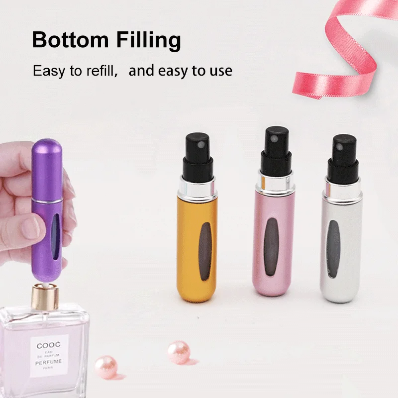 Portable Travel Refillable Perfume Atomizer Mini Small Cologne ...