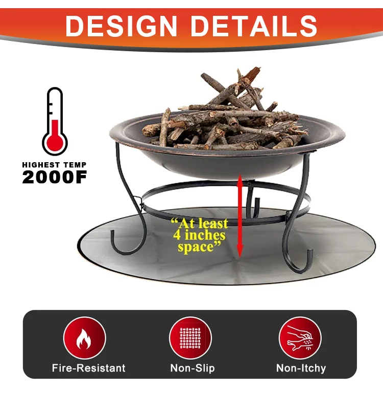 Outdoor Solas Fire Retarted Extinguishing Blanket Campibg Heat