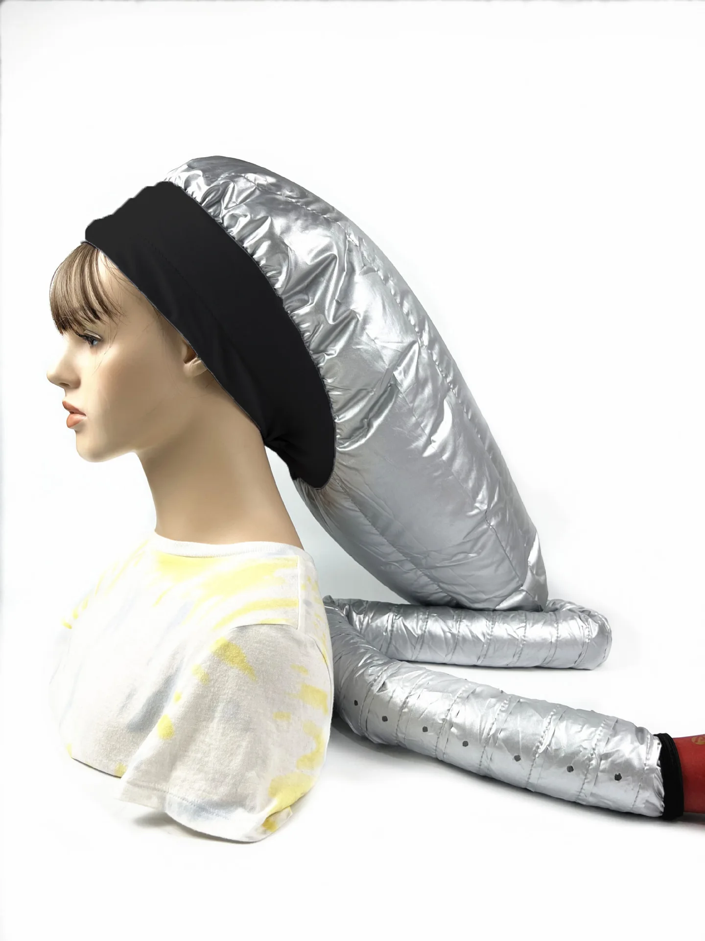 Sliver/pink Steamer Home Hair Dryer Easy Use Soft Salon