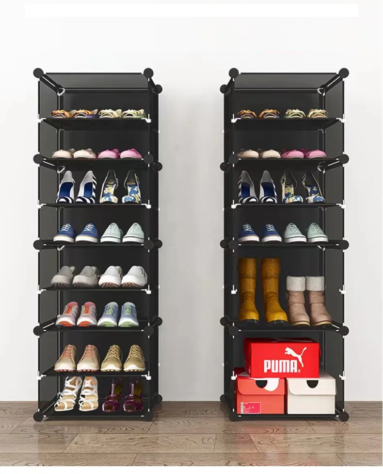 Simple Design Folding Stackable Amazing Shoes Rack Extendable Plastic