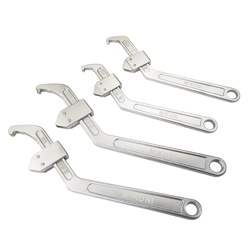 Round Square Head Hook Type Slither Claw Wrench C Hook Automatic ...