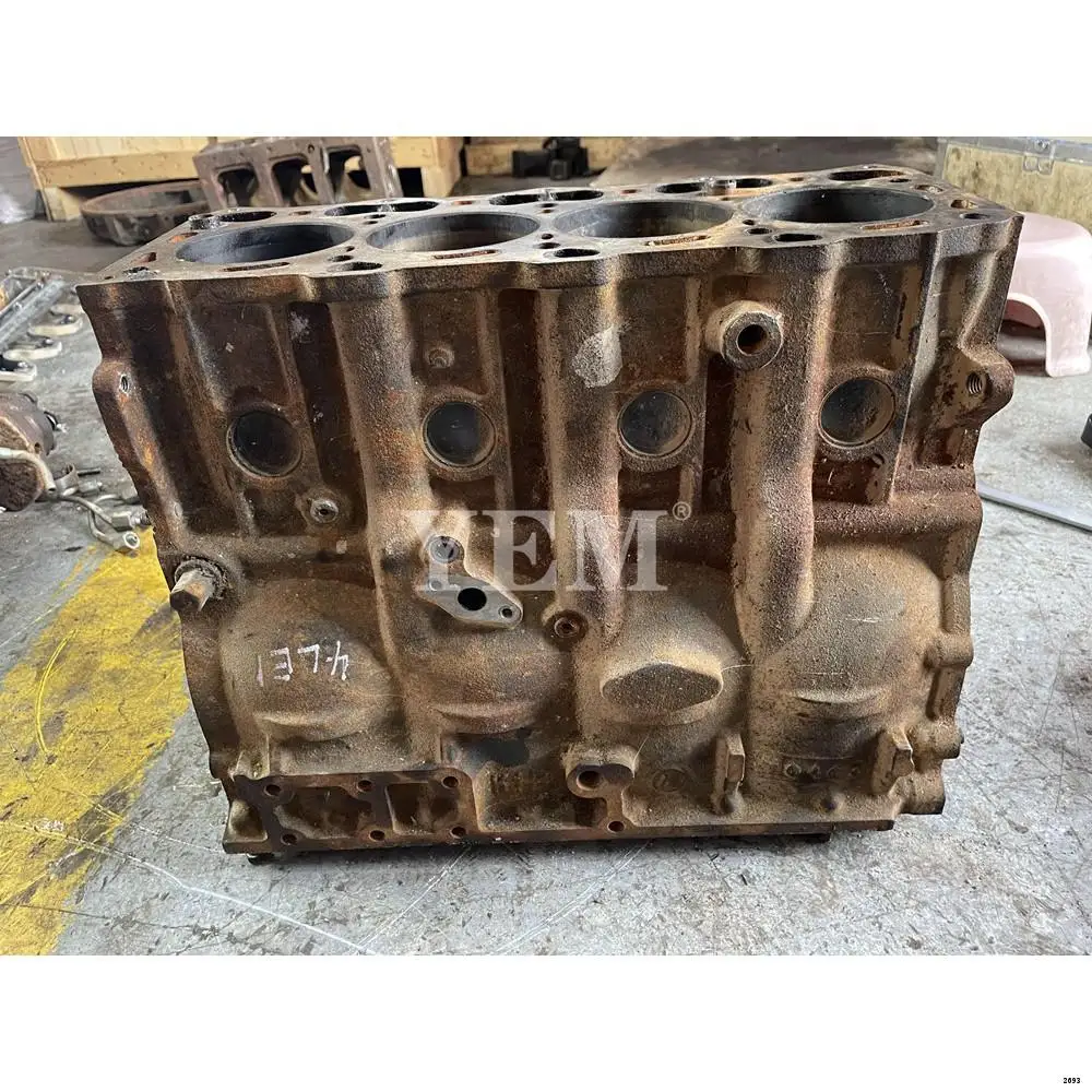 Cylinder Block Assembly Fit for Isuzu 4LE1 Original Excavator Part
