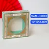 pequeña caja verde