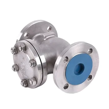 PN16 304 Flanged SS304 Swing Check Valve, DN300, Water/Oil, Non-Return, 3-Year Warranty