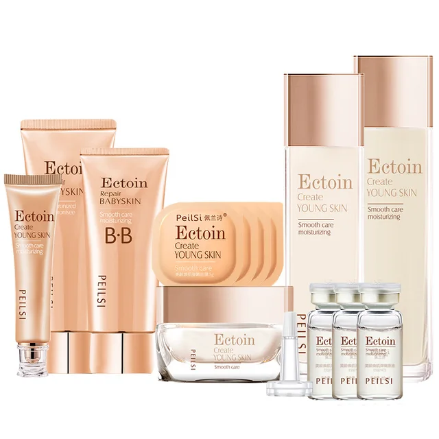 Wholesale Private Label Ikedoin Skin Care set gift box Moisturizing essence cream skin care product set8Set