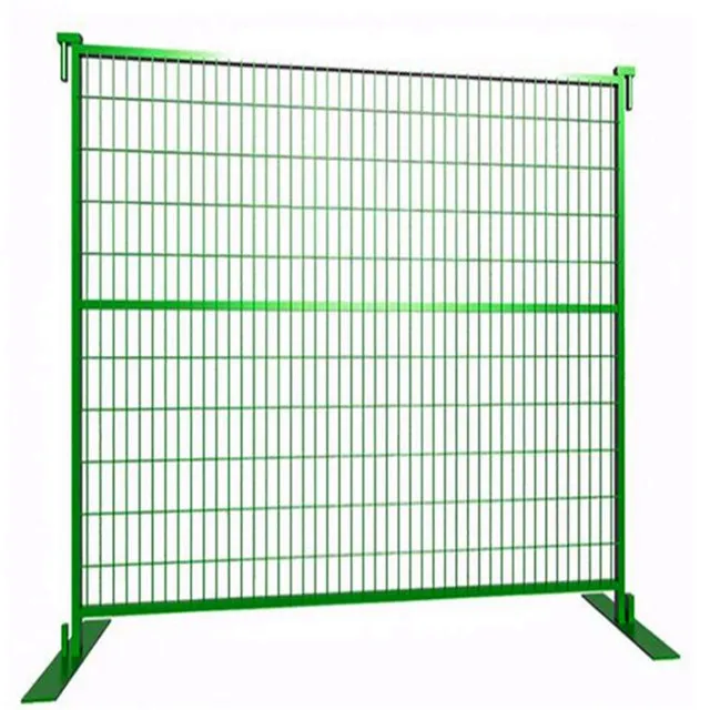 Construction Site Powder Coated Temporary Fence Outdoor Movable