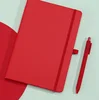 Penna A5 rossa blu in PU