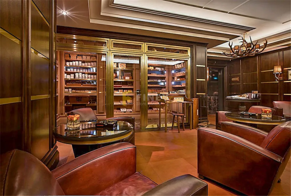 Customized Cigar Store Interior Design - Finey Furniture