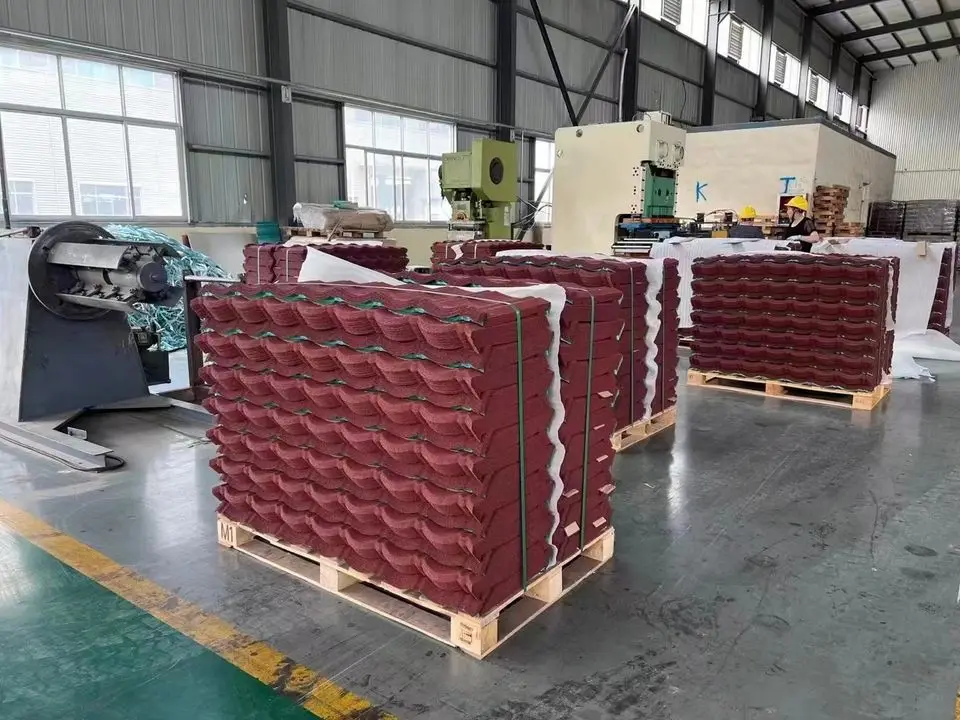 Металлическая кровельная плитка с покрытием из AL-ZN