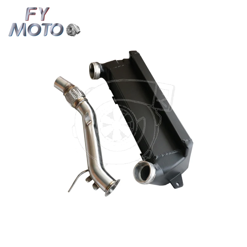 Intercooler + Downpipe For BMW 116D 118D 120D 123D 320D 318D 520D E Series N47