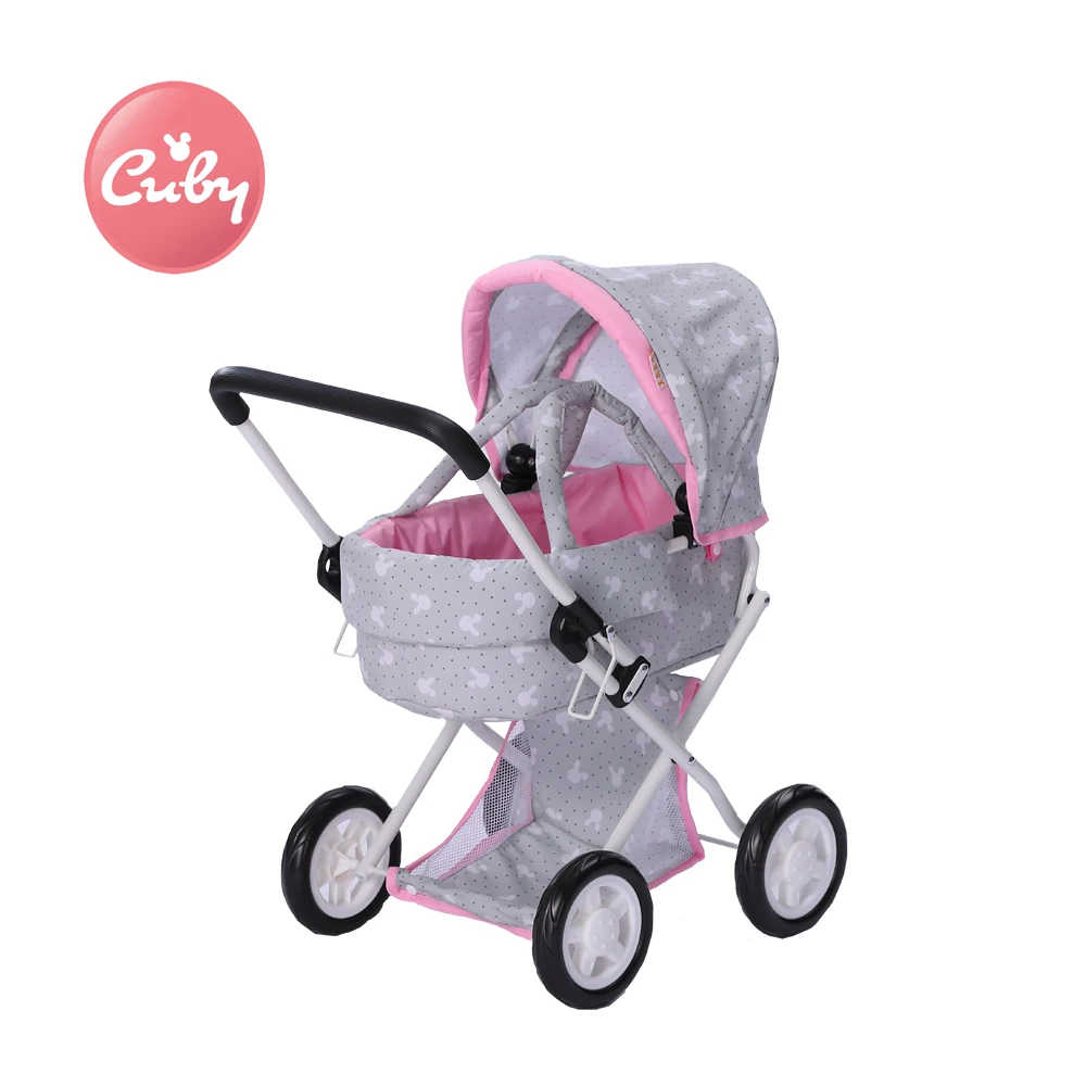 Классическая Детская игрушка кукла коляска для детей