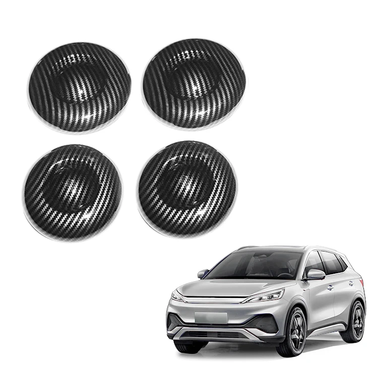 Car Interior Parts ABS Imitate Carbon High Quality Air Conditioner Vent Cover Outlet For BYD Yuan Plus ATTO 3 Accessories
