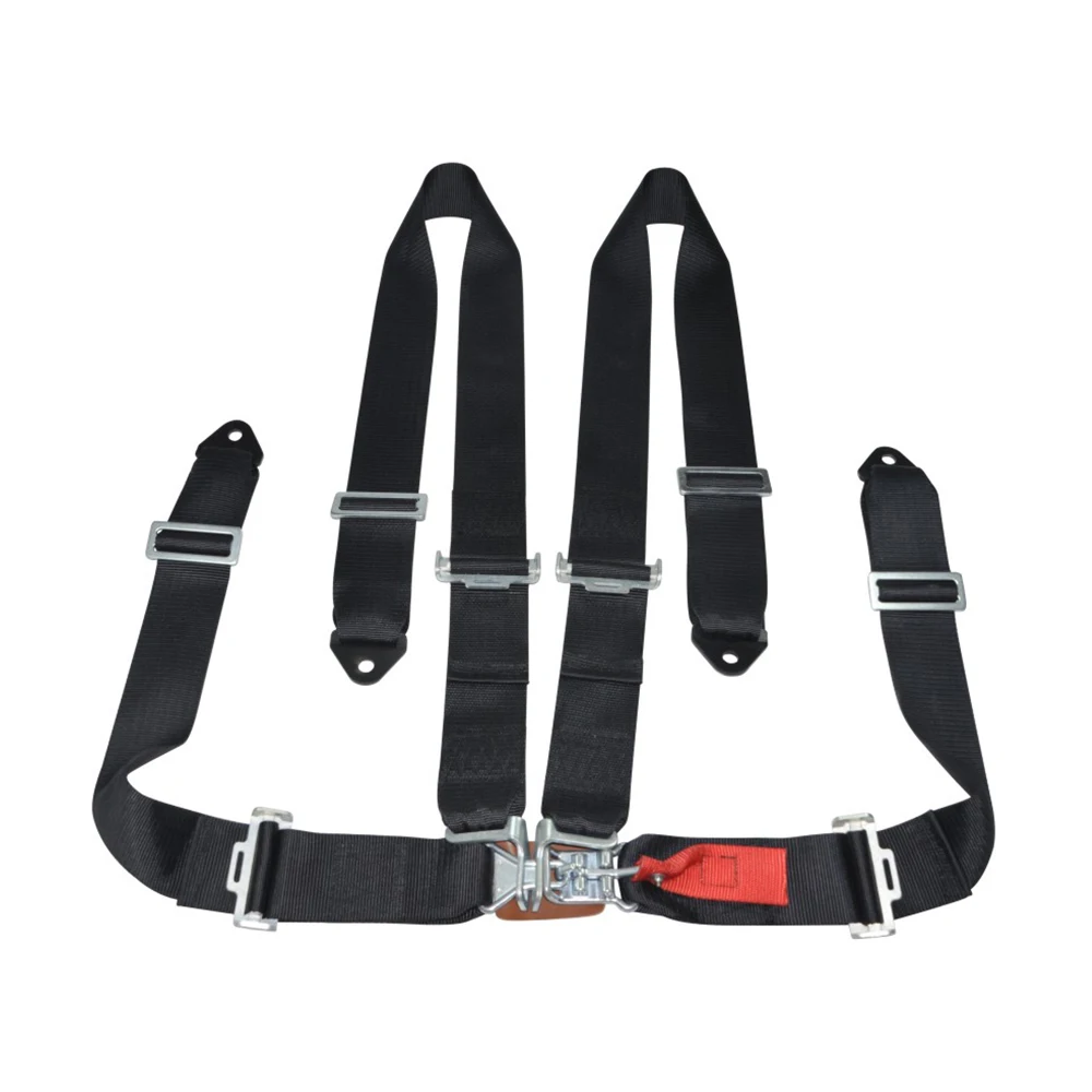 4 Point 3inch Safety Release Vehicle Harness Offroad Race Racing Seat