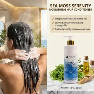 Hydrated Beautifully Manageable  Sea Moss Serenity Nourishing Shampoo  Natural Hair Care Products with Low MOQ