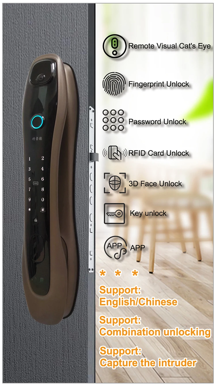 Remote Control Finger Touch Digital Fingerprint Scanner Electric Thumb