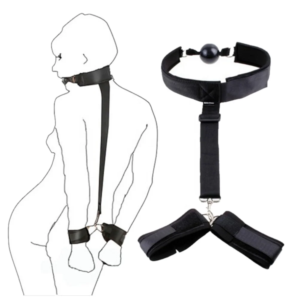 Customized Japan Sm Bondage Back Cross Collar Strap Handcuffs Mouth Ball  Gag Sex Handcuffs Fetish Male Bdsm Bondage For Couples - Buy Japan Sm  Bondage Back Cross Collar Strap Handcuffs,Male Bdsm ...