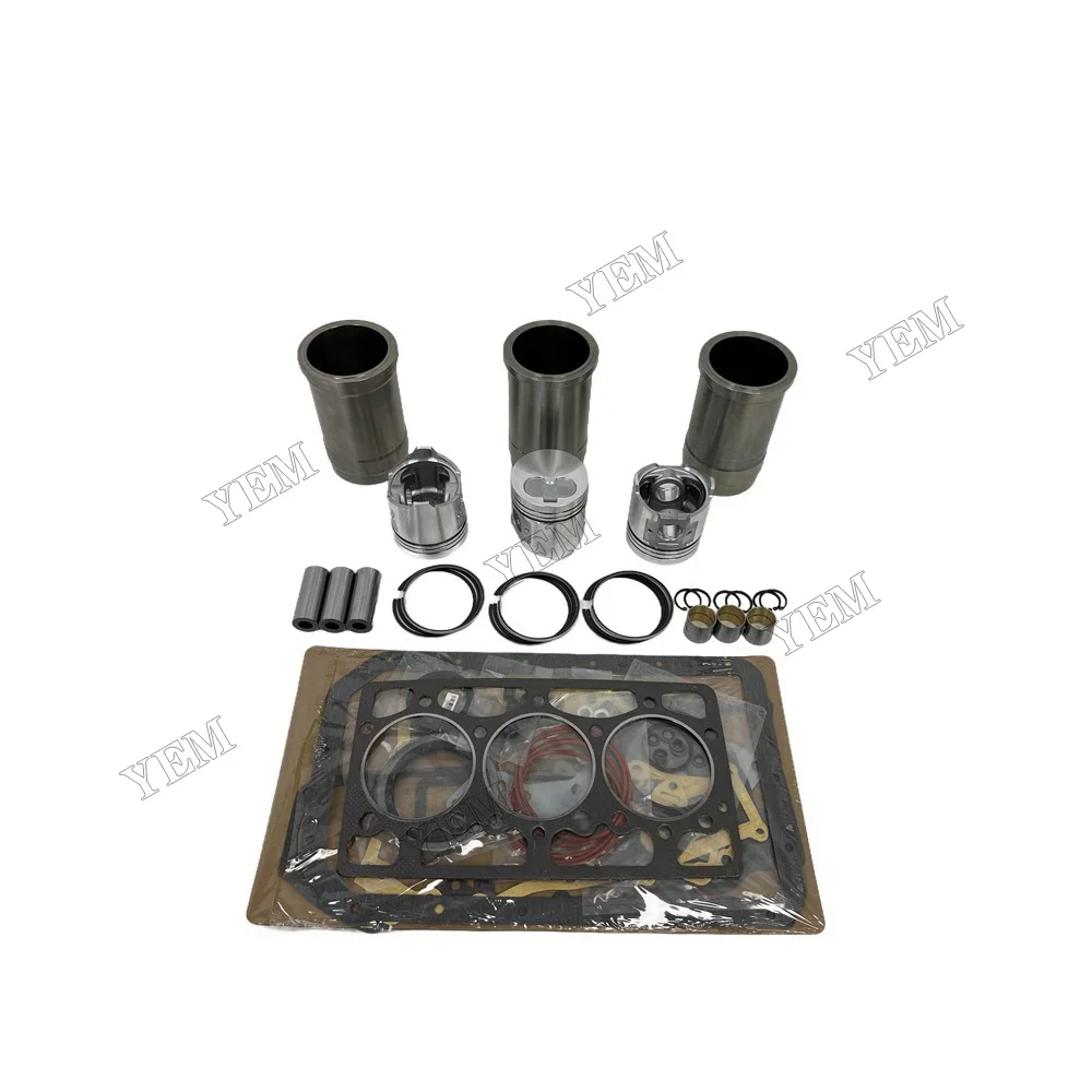 Overhaul Kit With Gasket Set Compatible for Komatsu 3D94 Replacement Engine Parts 3