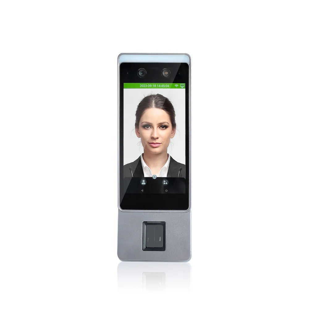 ZKTecoe Horus E1-FP Android Visible Light Facial Recognition Fingerprint Time Clocks RFID Card Attendance System With 4G WIFI