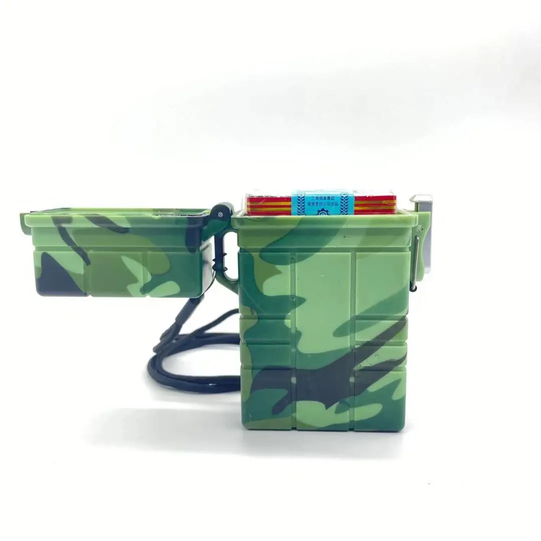 Convenient to Carry Green Camouflage X-5003 Cigar Bag Cigar Matches Hot  Sale New Humidor case