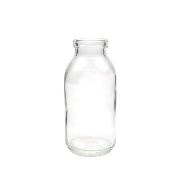 100ml Wide Mouth Clear Pharmaceutical Infusion Glass Bottle