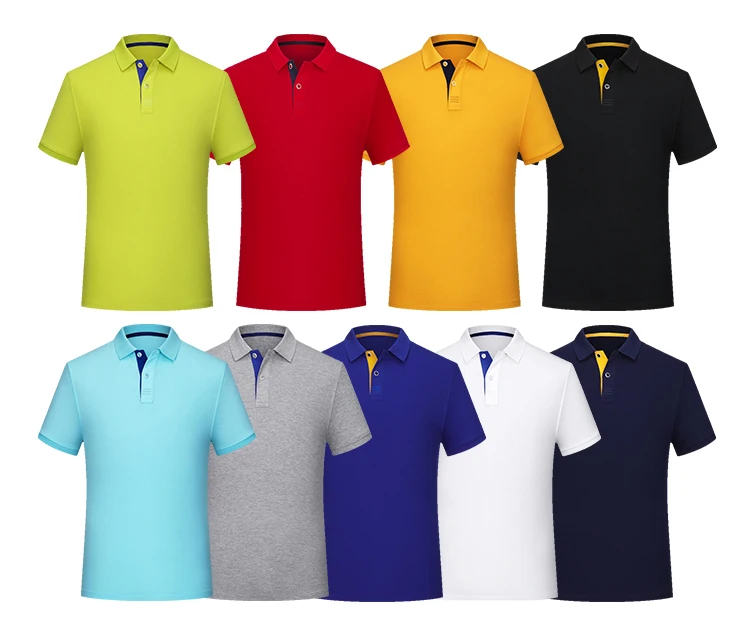 Custom Logo High Quality Quick Dry Golf Sport Polo Unisex Solid Color