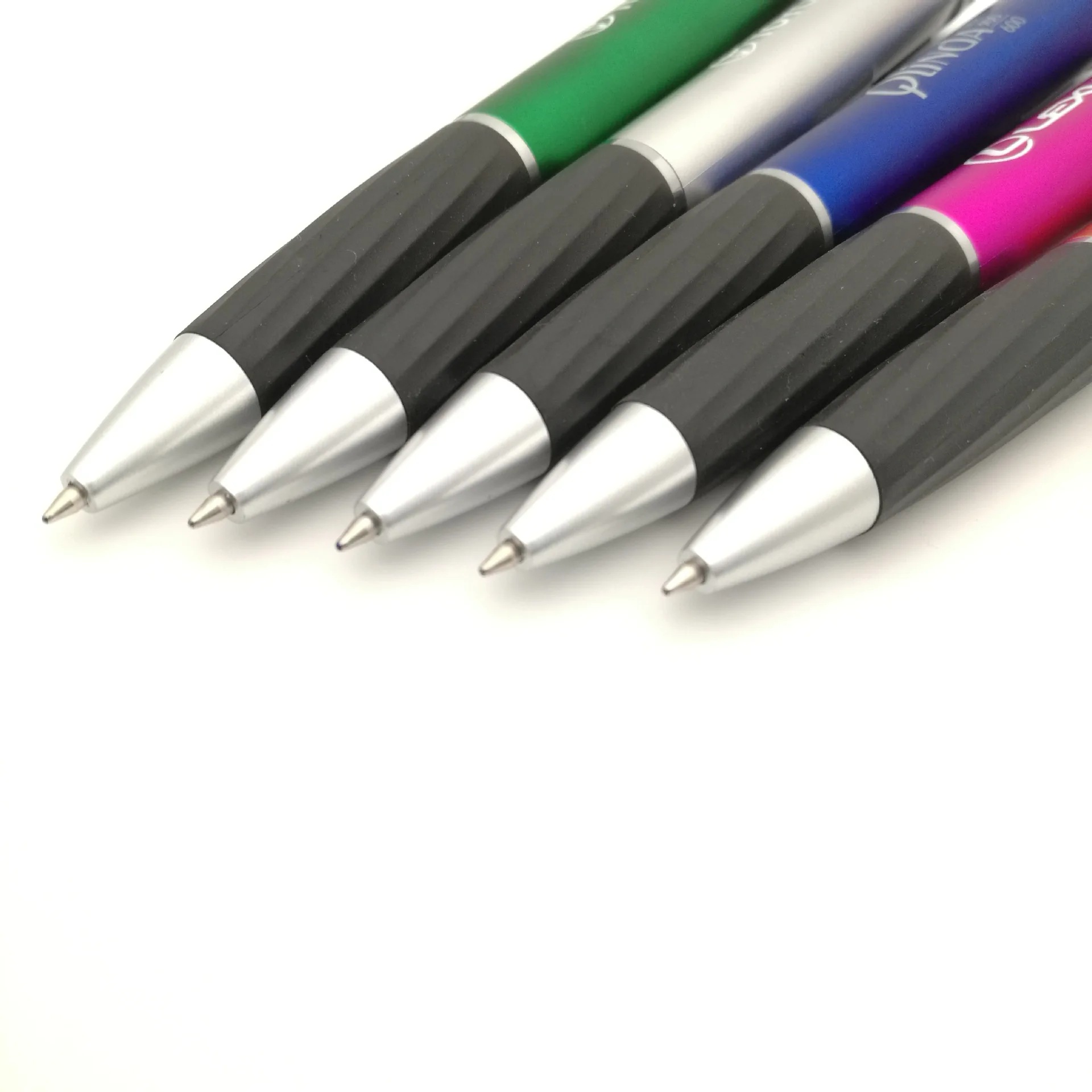 Рекламная Роскошная светодиодная ручка с лазерным логотипом пластиковый шариковый баннер шариковая