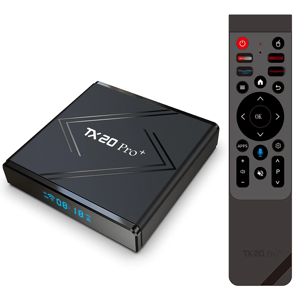 New High Quality Android Tv Box Tx20 Pro + 5g Wifi H313 Android 15