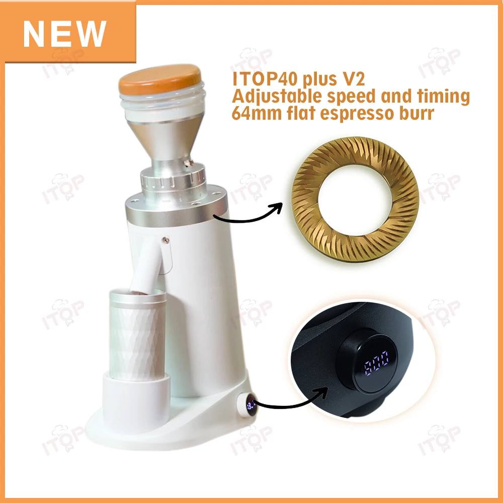 Professional High Volume Espresso Coffee Grinder Machine Electric for Household Car and Hotel Use Factory Price
