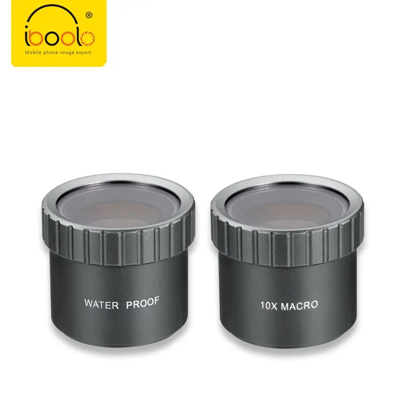 10X Macro Zoom Lens IBOOLO WaterProof Interchangeable Macro Lens for OSMO Action