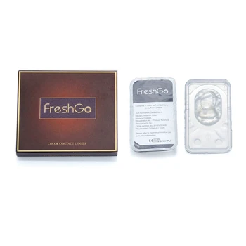 Hot OEM Freshgo Hidrocor Colored Contact Lenses Natural Colored Contacts 14.2mm Eye Contact Lenses  Lentes De Contacto De Color