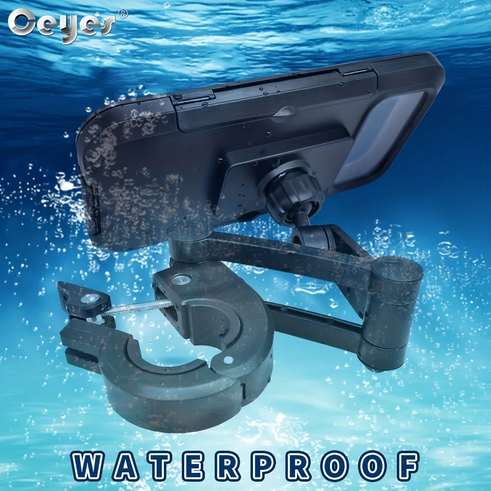 Waterproof Cell Phone Bike Scooter Handlebar Holder Stand Mount Adjustable Motorcycle Bike Bicycle Phone Holder