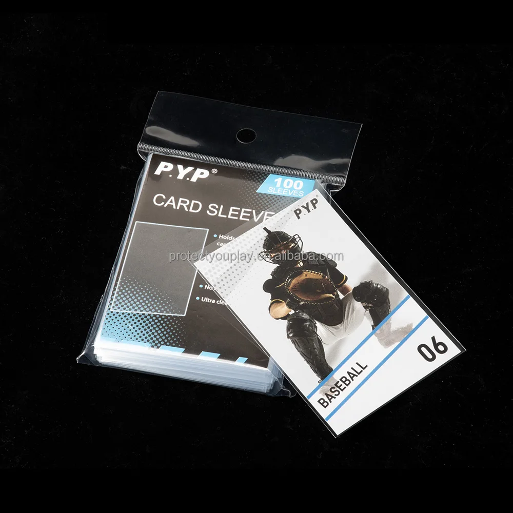 alibaba card sleeves Wholesale One-Piece TCG Trading Card Game Clear Inner Card Sleeve One Piece  Pokemon Card Sleeve Custom Size