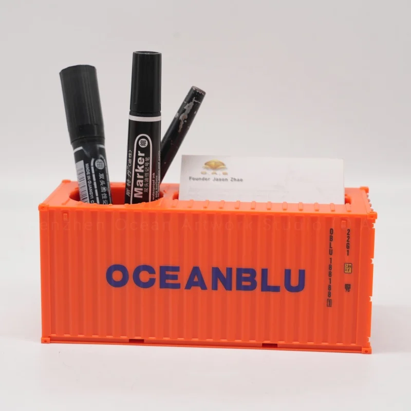 【LAC】O.A.S 1:35 Scale Plastic Storage Box & Pen Holder Model UV Printing for Corporate Gifts Thank You Gifts New Business Giveaways