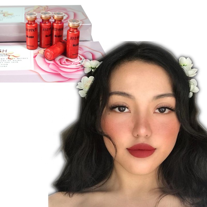 Полуперманентные Румяна Rubicund Meso BB Румяна для салона красоты лица/низкие куски/низкие румяна на заказ/дермальные Румяна для лица палитра