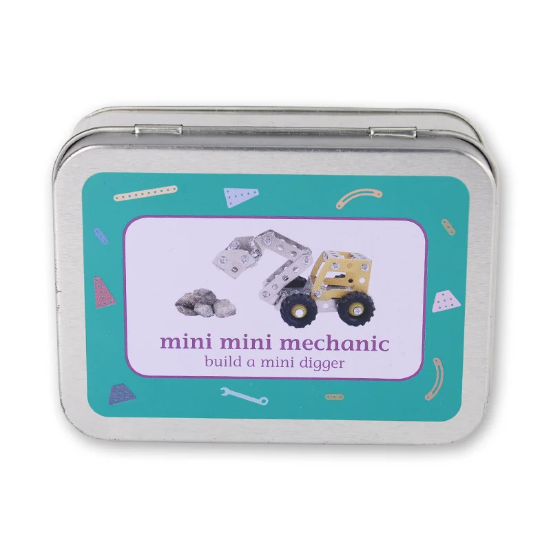 Hot Sale Metal Rectangular Tinbox With Hinged Lid Wholesale